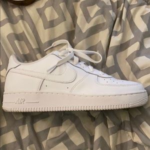 White Nike Air Force 1’s
